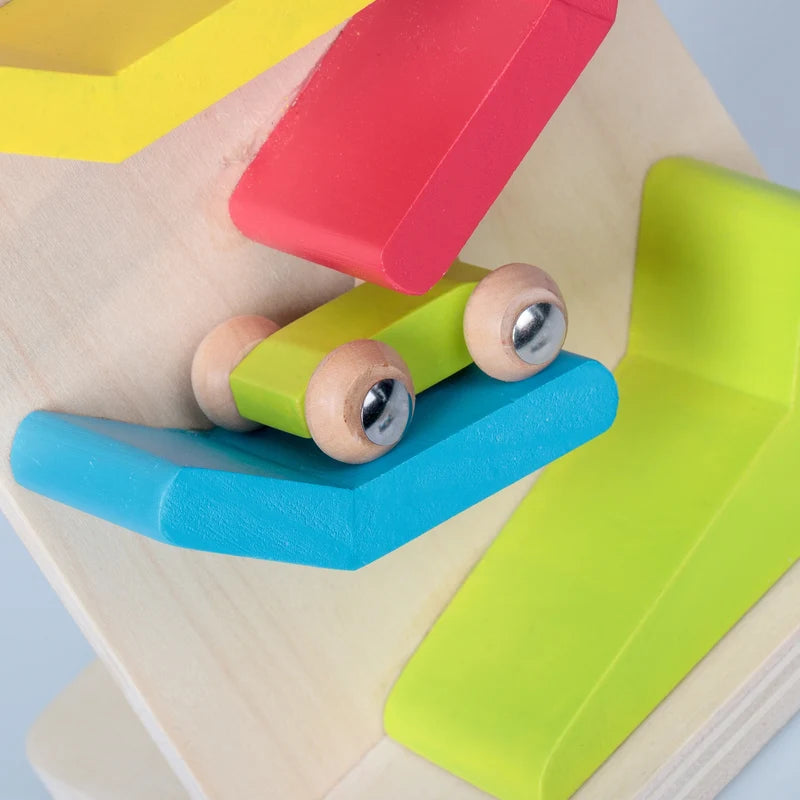 Wooden Click Clack Track