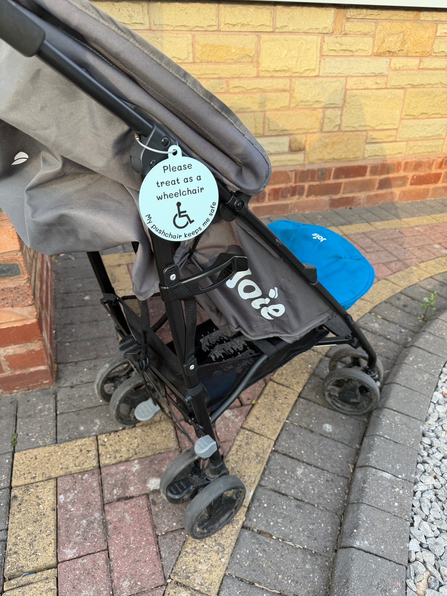 Pram Tag - Wheelchair