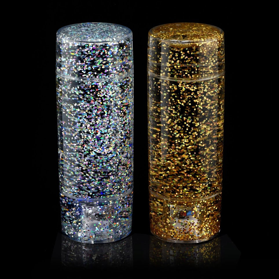Playlearn Gold & Silver Glitter Shake and Shine Set
