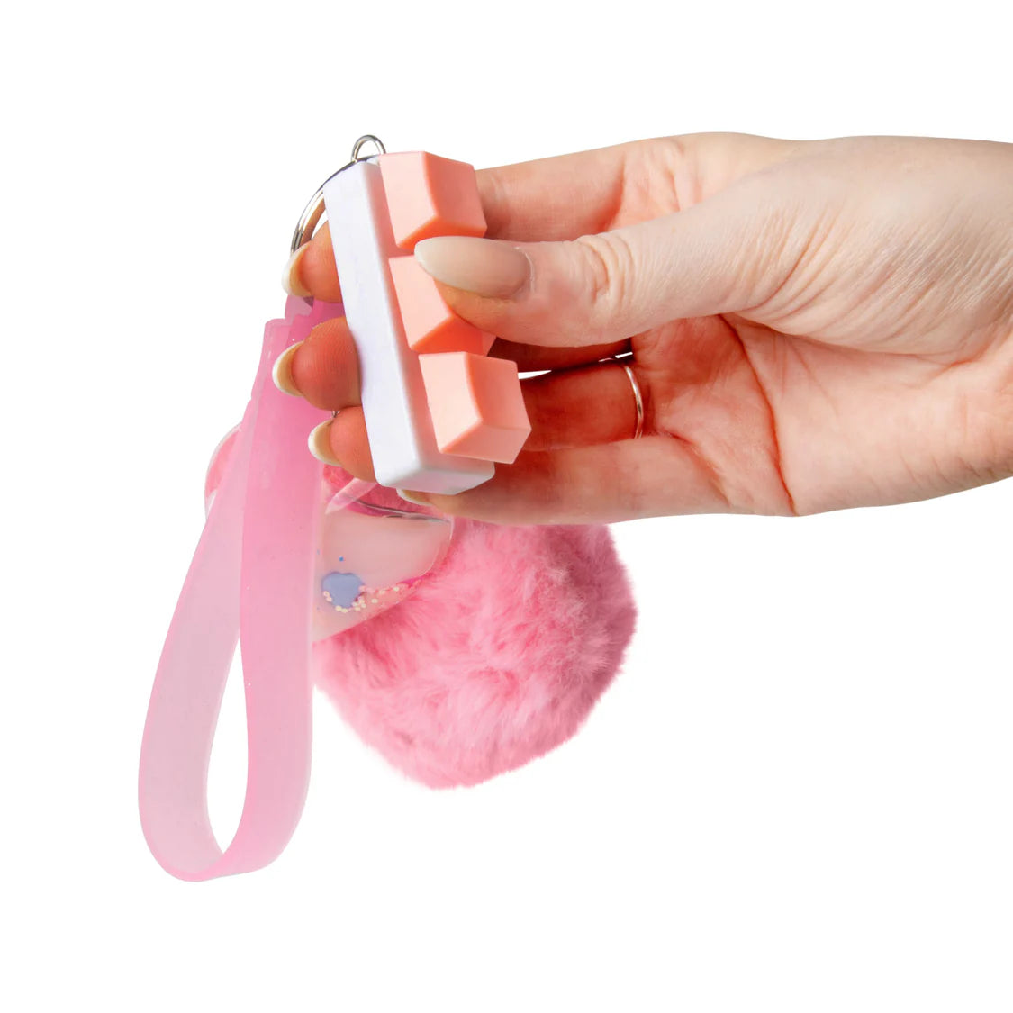 Fluffy Fidget Keychains