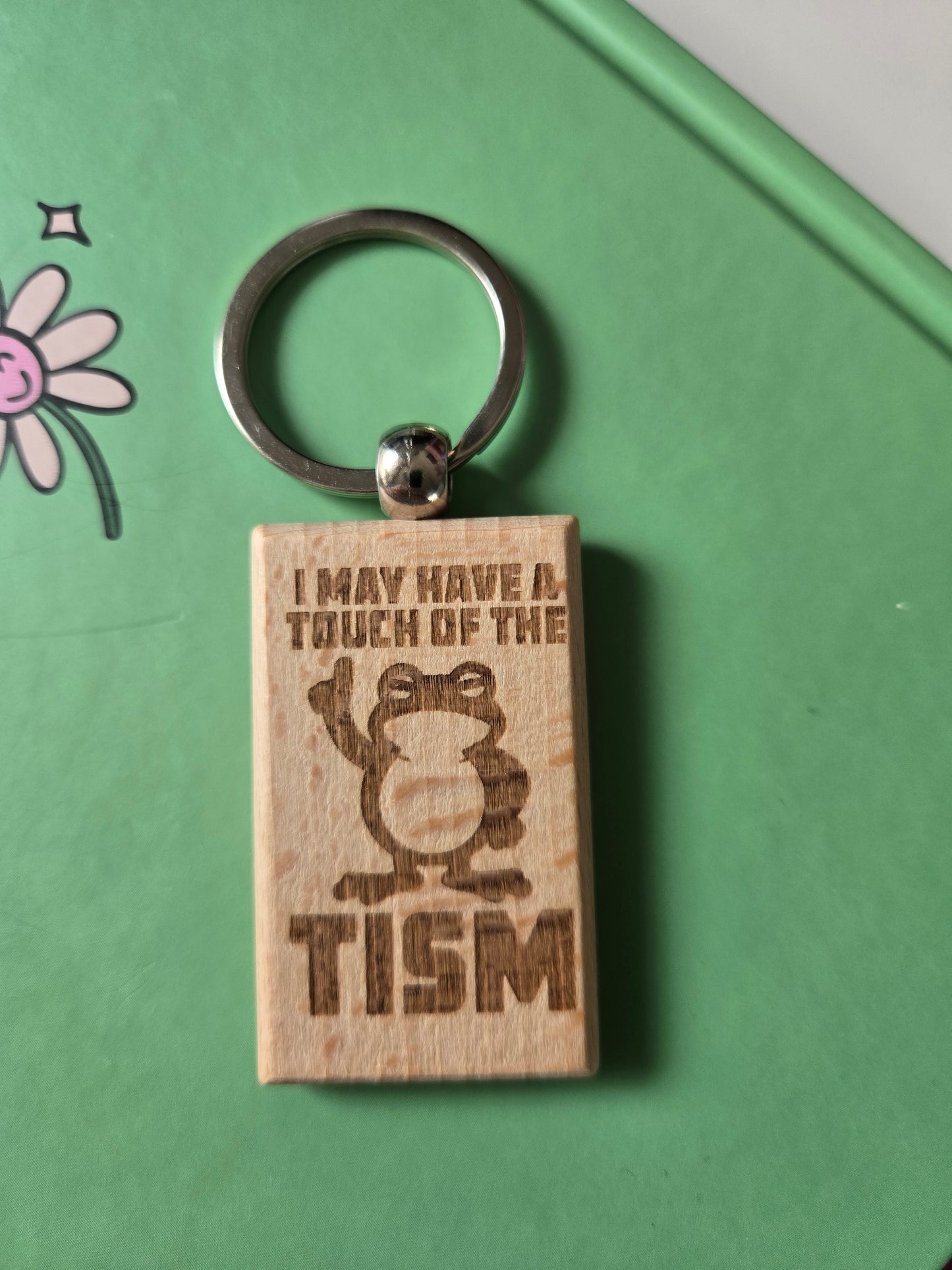 Imperfect Keyring - Tism