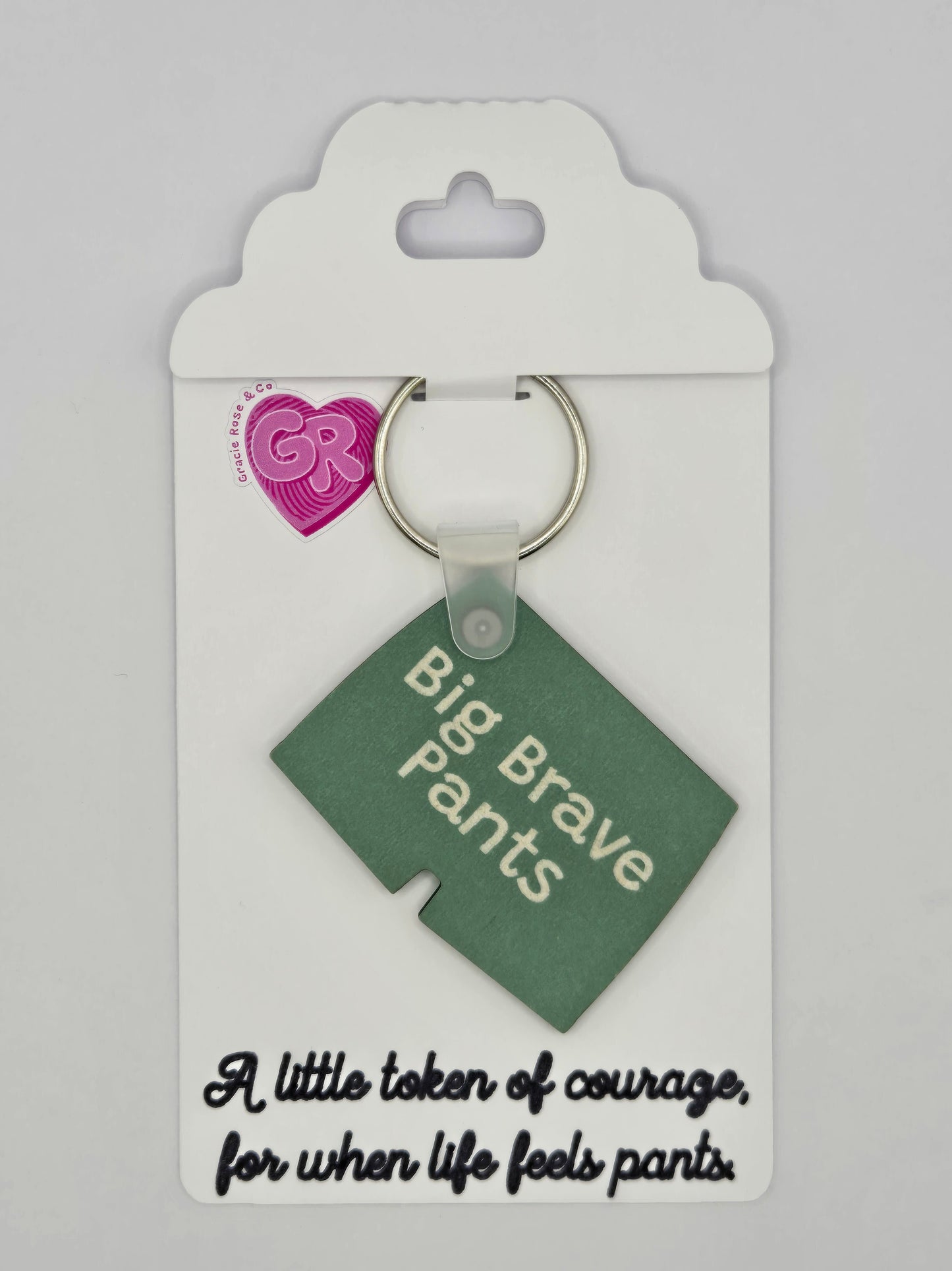 Big Brave Pants Keyring