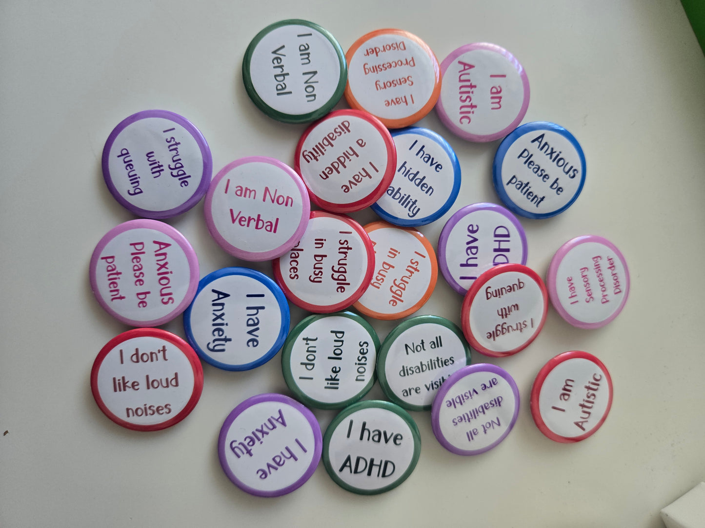 Support Badge - Eye Contact