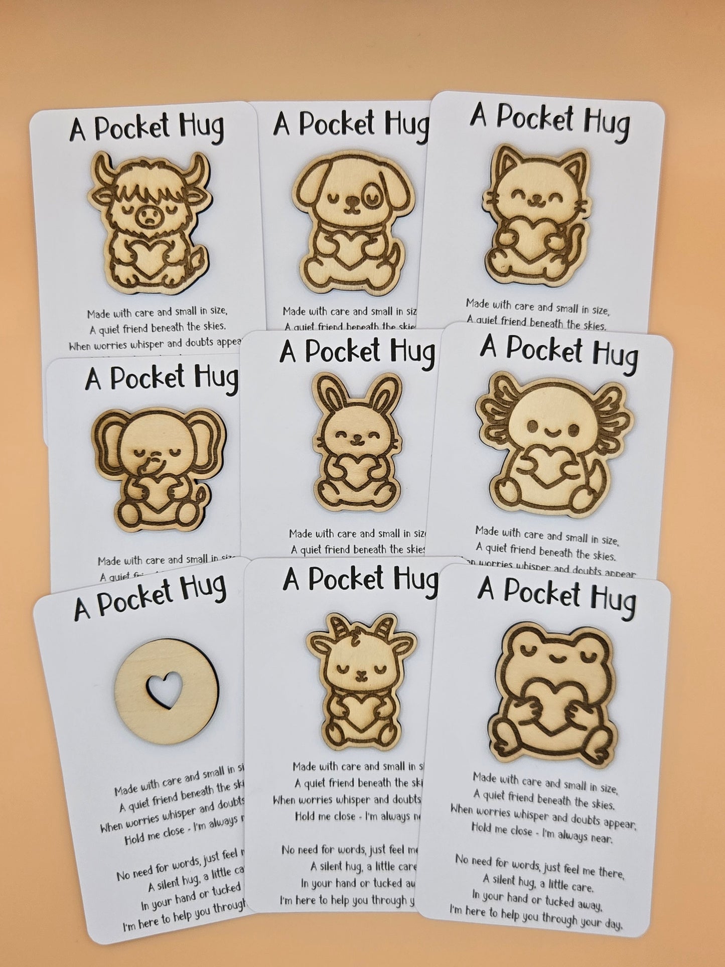 Pocket Hug - Goat or Bunny