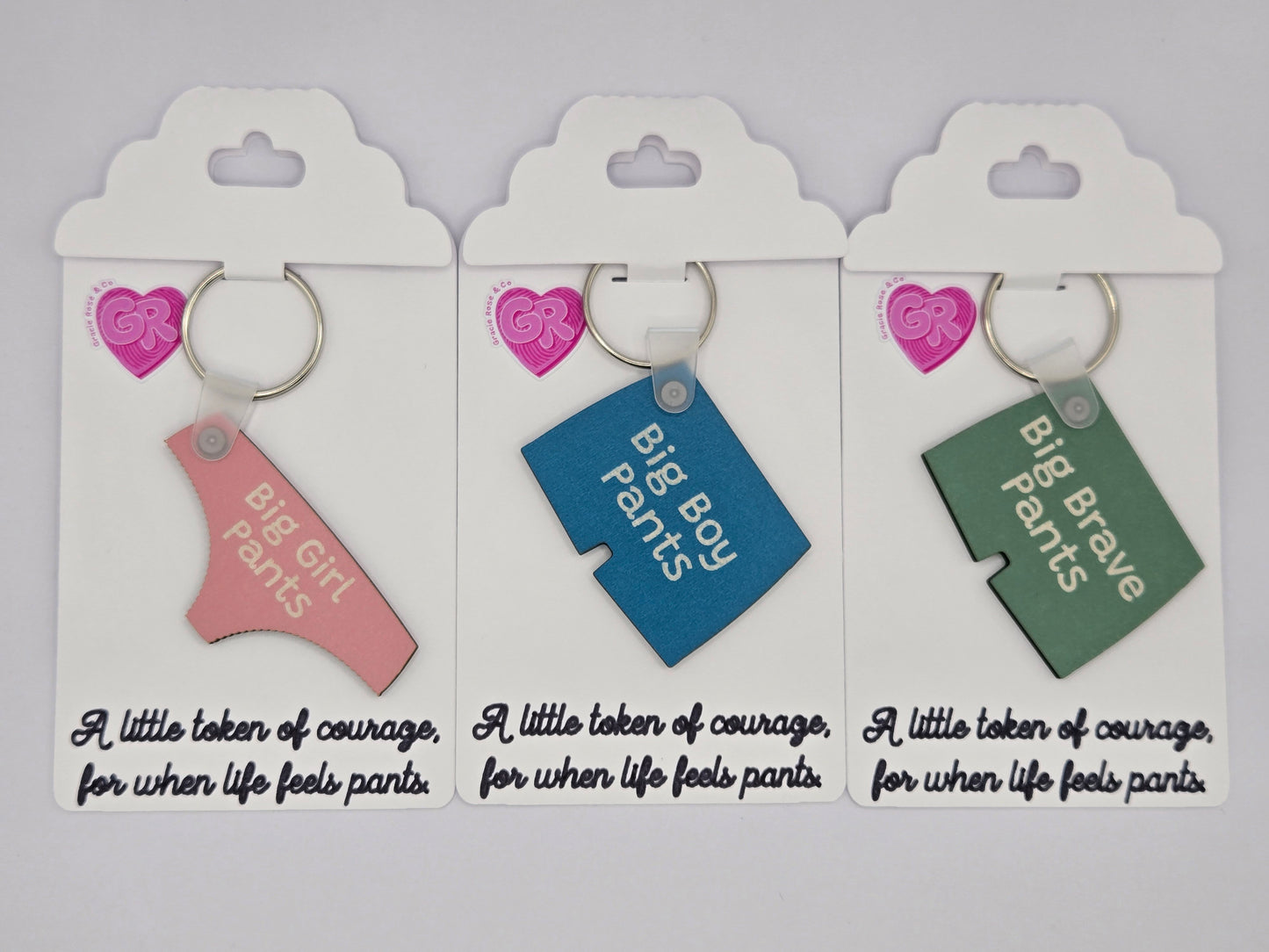 Big Girl Pants keyring