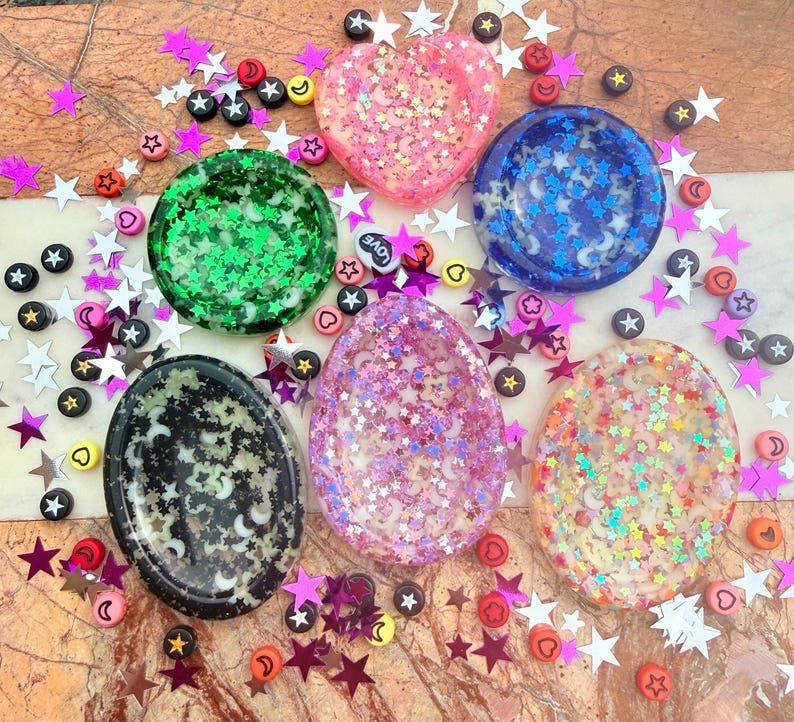 Resin Worry Stone 14+