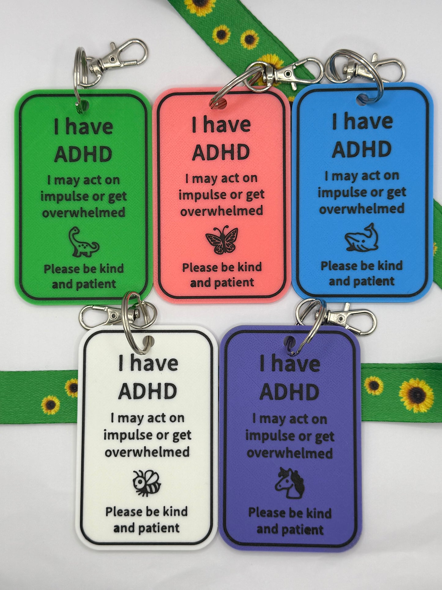 ADHD ID Support Tag