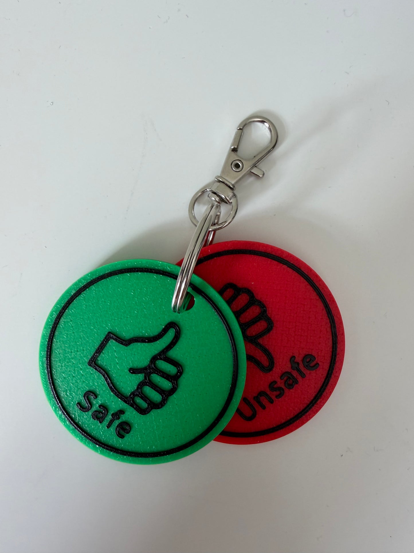 Safe/Unsafe Communication Keyring