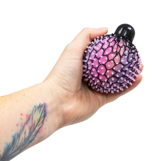 Rainbow Mesh Ball Squishy