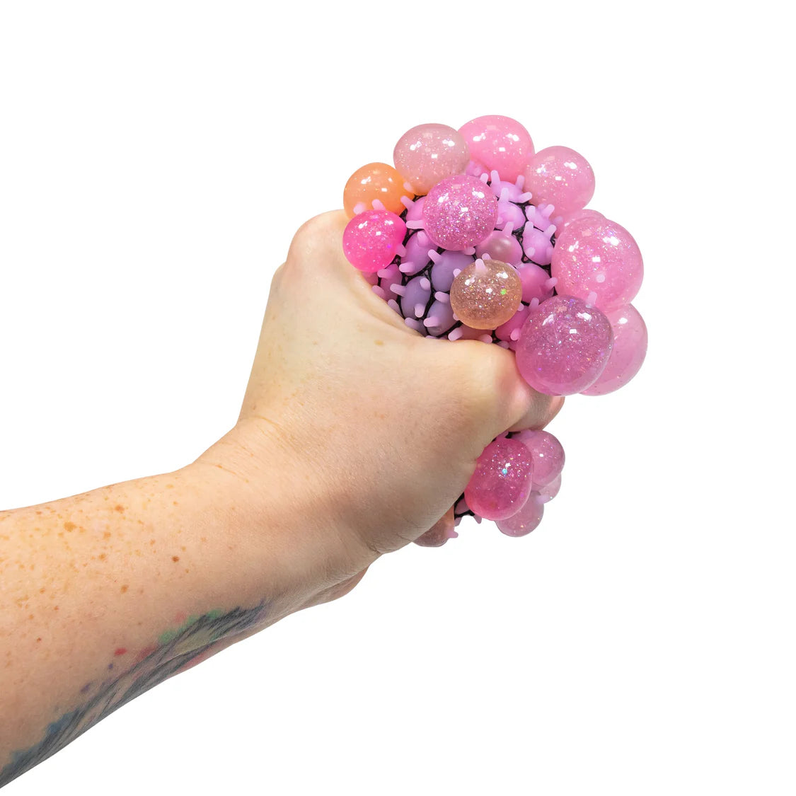 Rainbow Mesh Ball Squishy