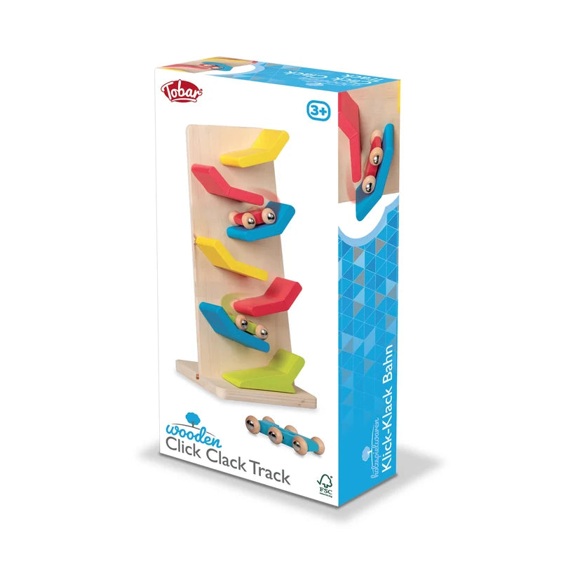 Wooden Click Clack Track