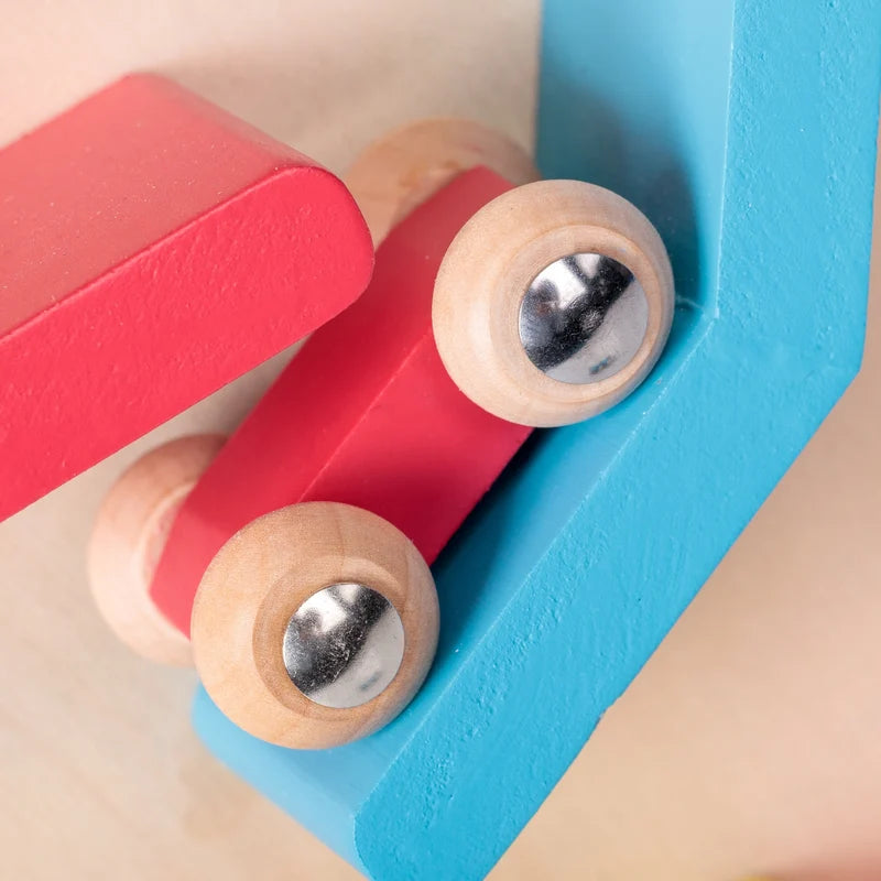 Wooden Click Clack Track