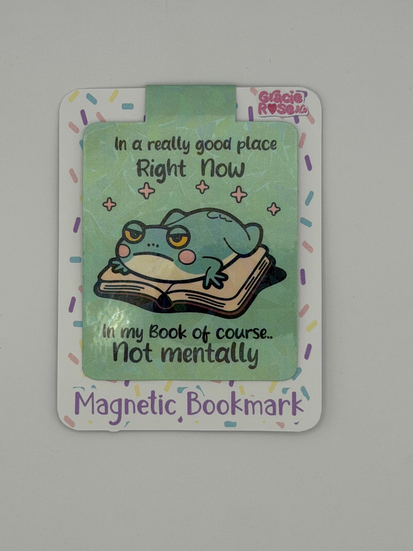 Magnetic Bookmark - Bookstore, Good Place and Readers Club
