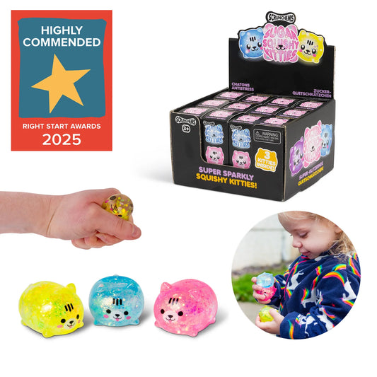 Scrunchems Sugar Squishy Kitties 3pk