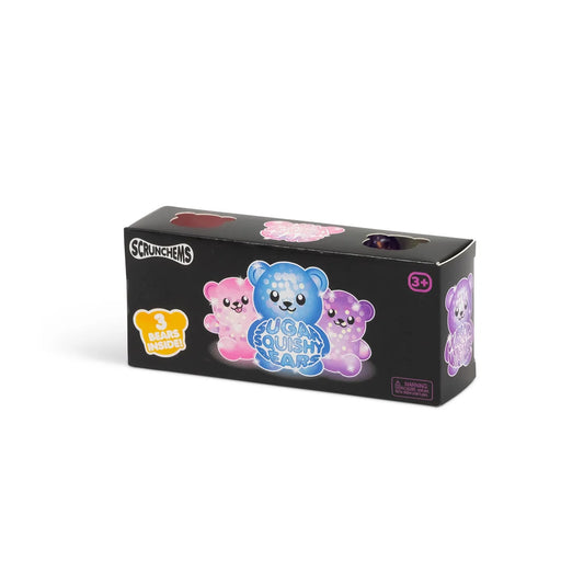 Scrunchems Sugar Squishy Diddy Bears 3 Pack