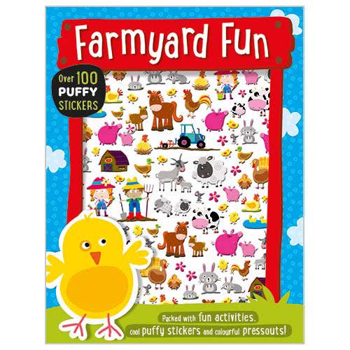 Puffy Stickers Farmyard Fun
