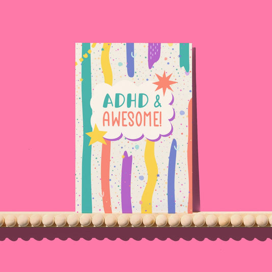 ADHD & Awesome Card
