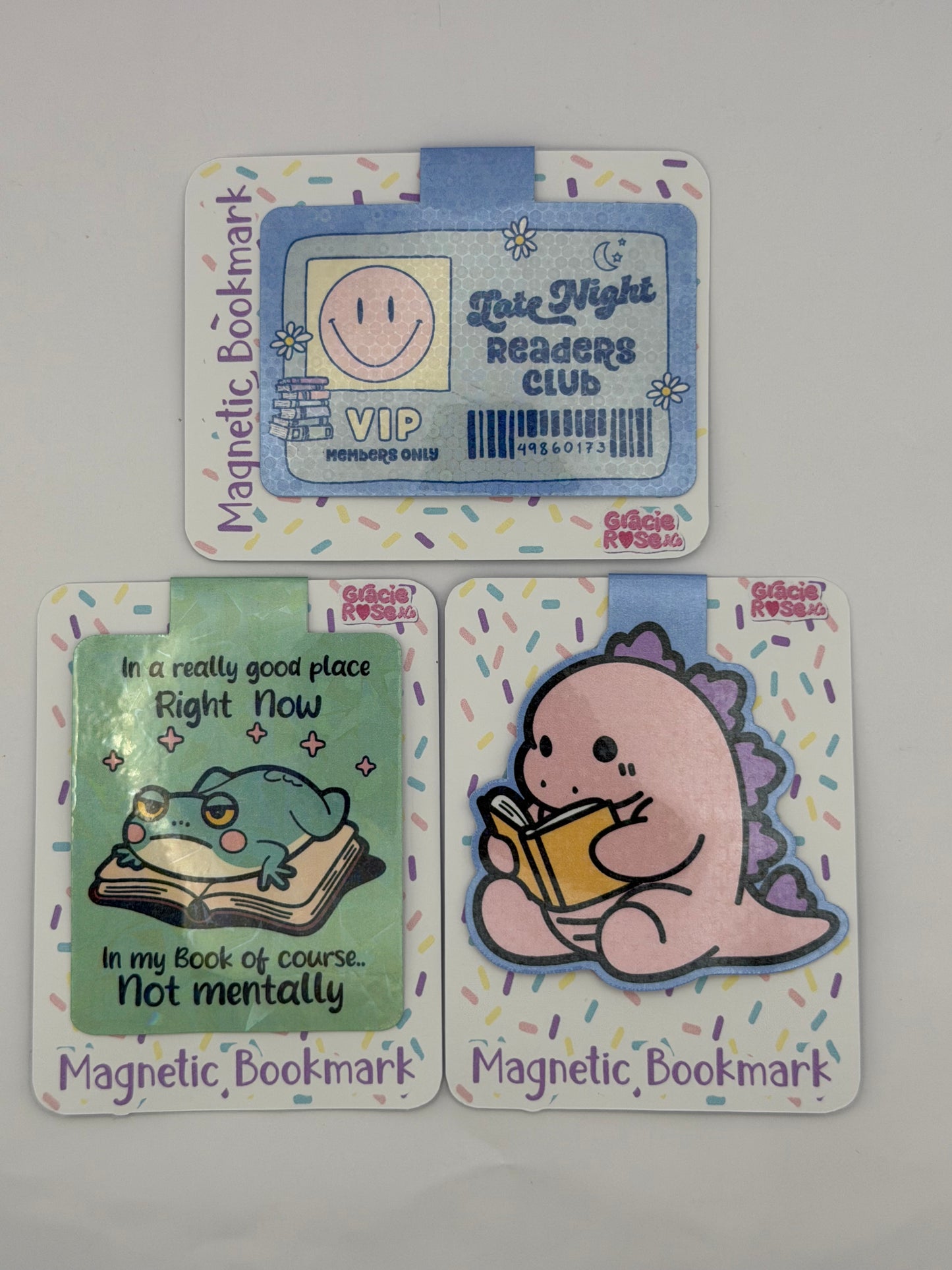 Magnetic Bookmark - Bookstore, Good Place and Readers Club