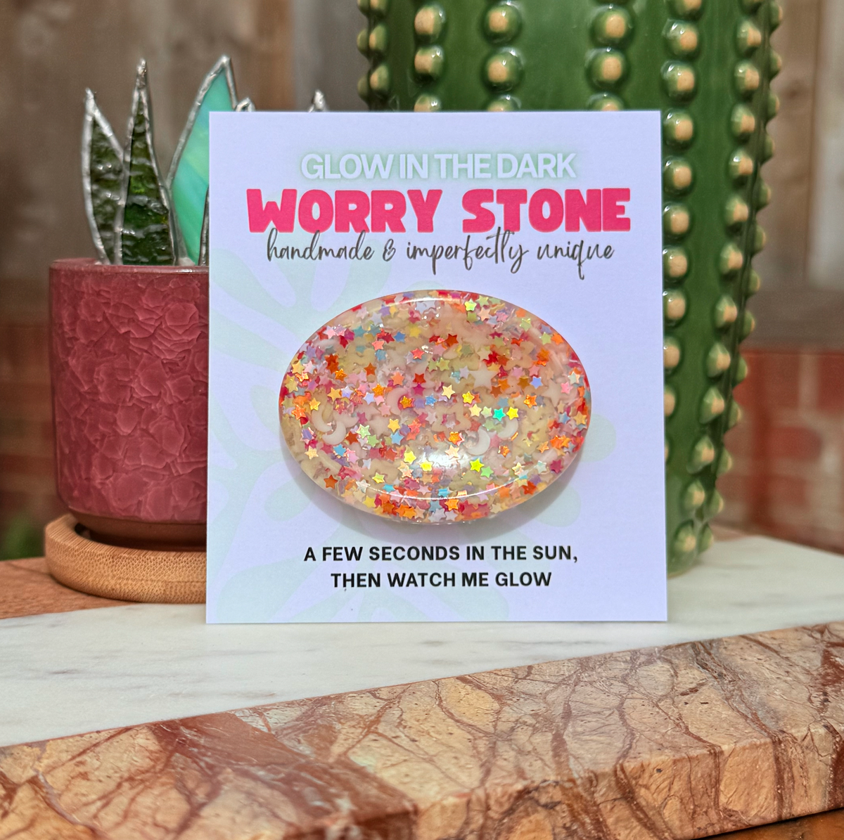 Resin Worry Stone 14+