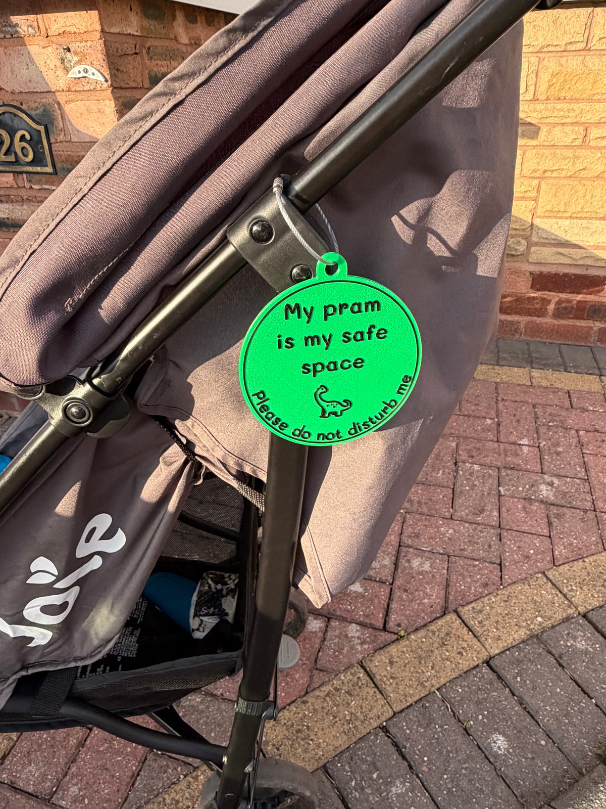 Pram Tag - Safe Space