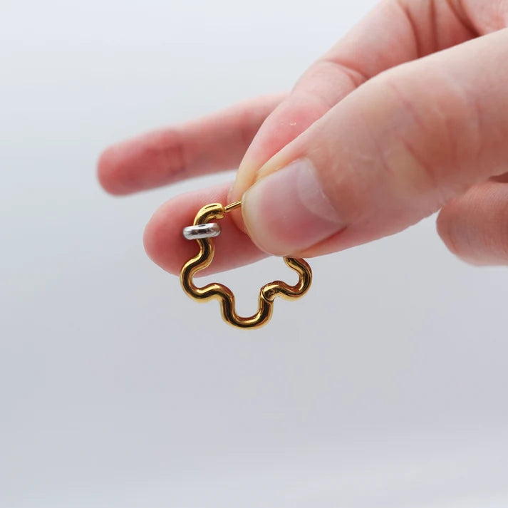 Fidge Mini Squiggle Earrings