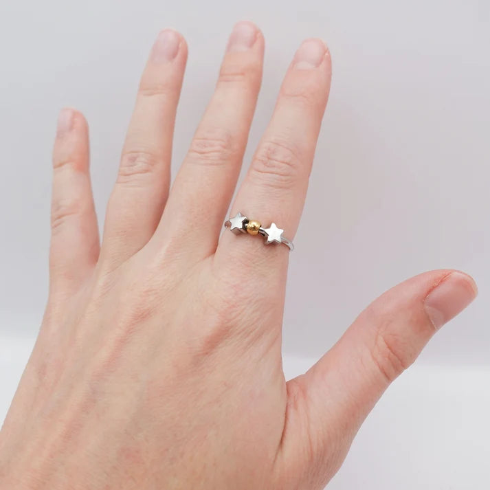 Fidge Solar System Fidget Ring