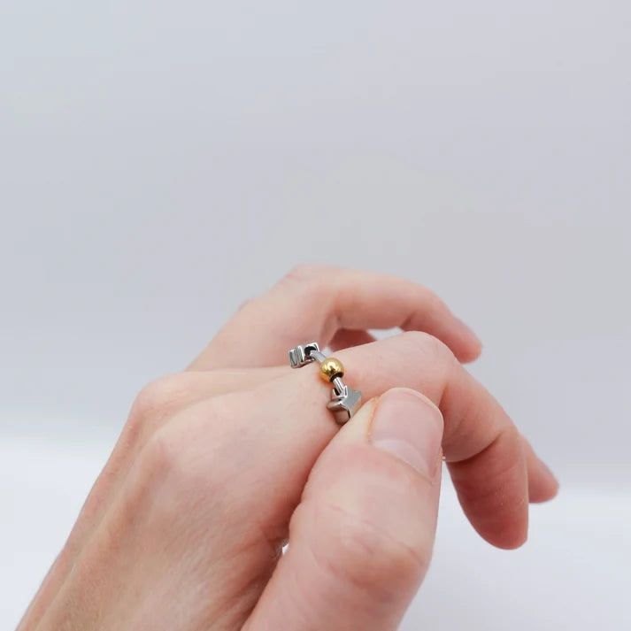 Fidge Solar System Fidget Ring