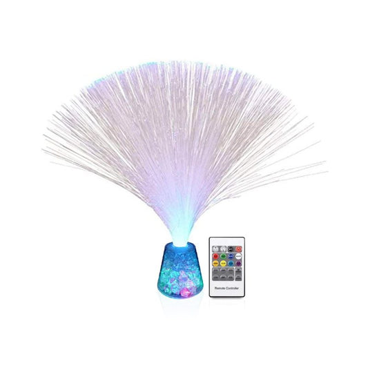 Playlearn Fibre Optic LED Spray Lamp with Colour Changing Base