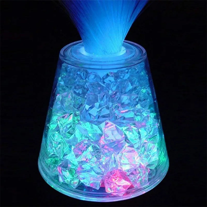 Playlearn Fibre Optic LED Spray Lamp with Colour Changing Base