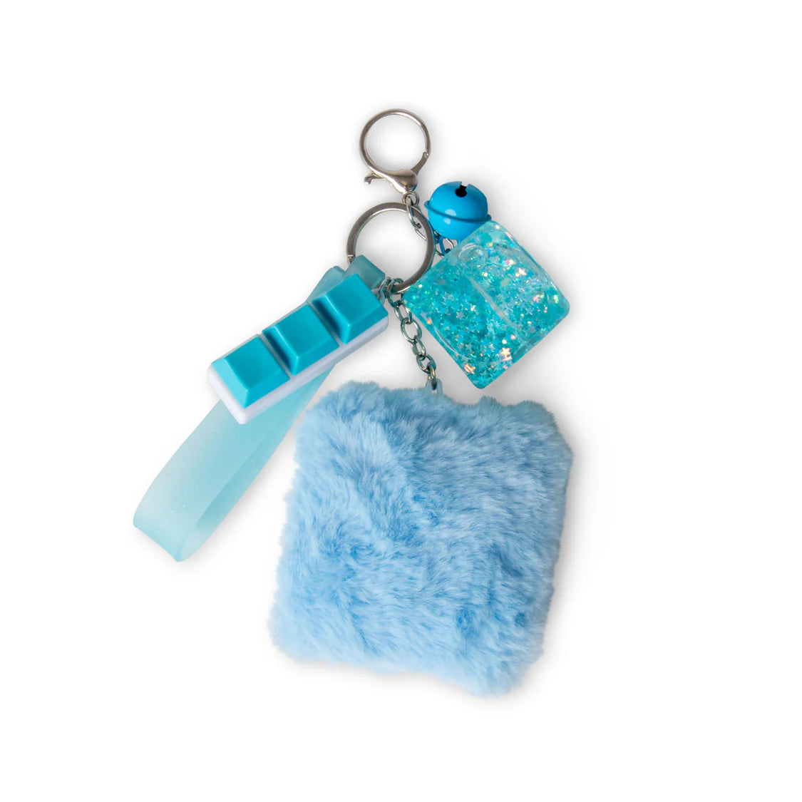 Fluffy Fidget Keychains