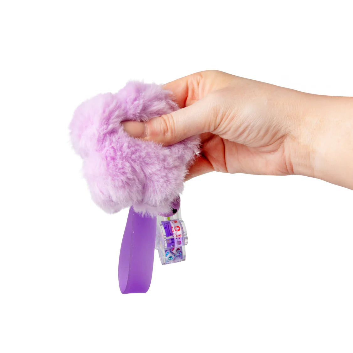Fluffy Fidget Keychains