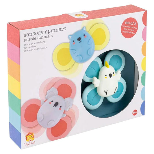 Sensory Spinner Set - Aussie Animals