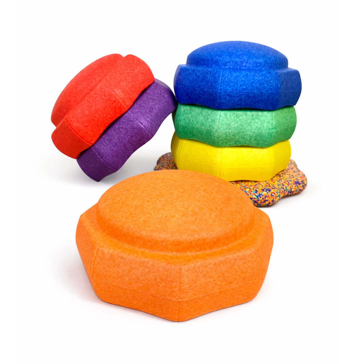 Playlearn Octagonal Balance Stone Set