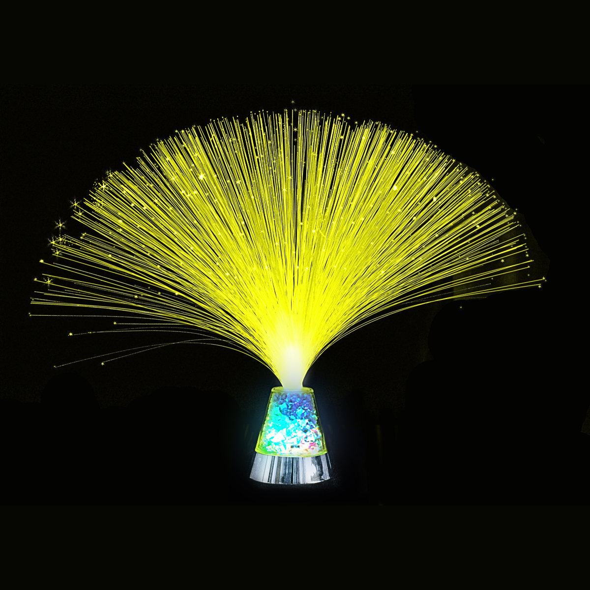 Playlearn Fibre Optic LED Spray Lamp with Colour Changing Base