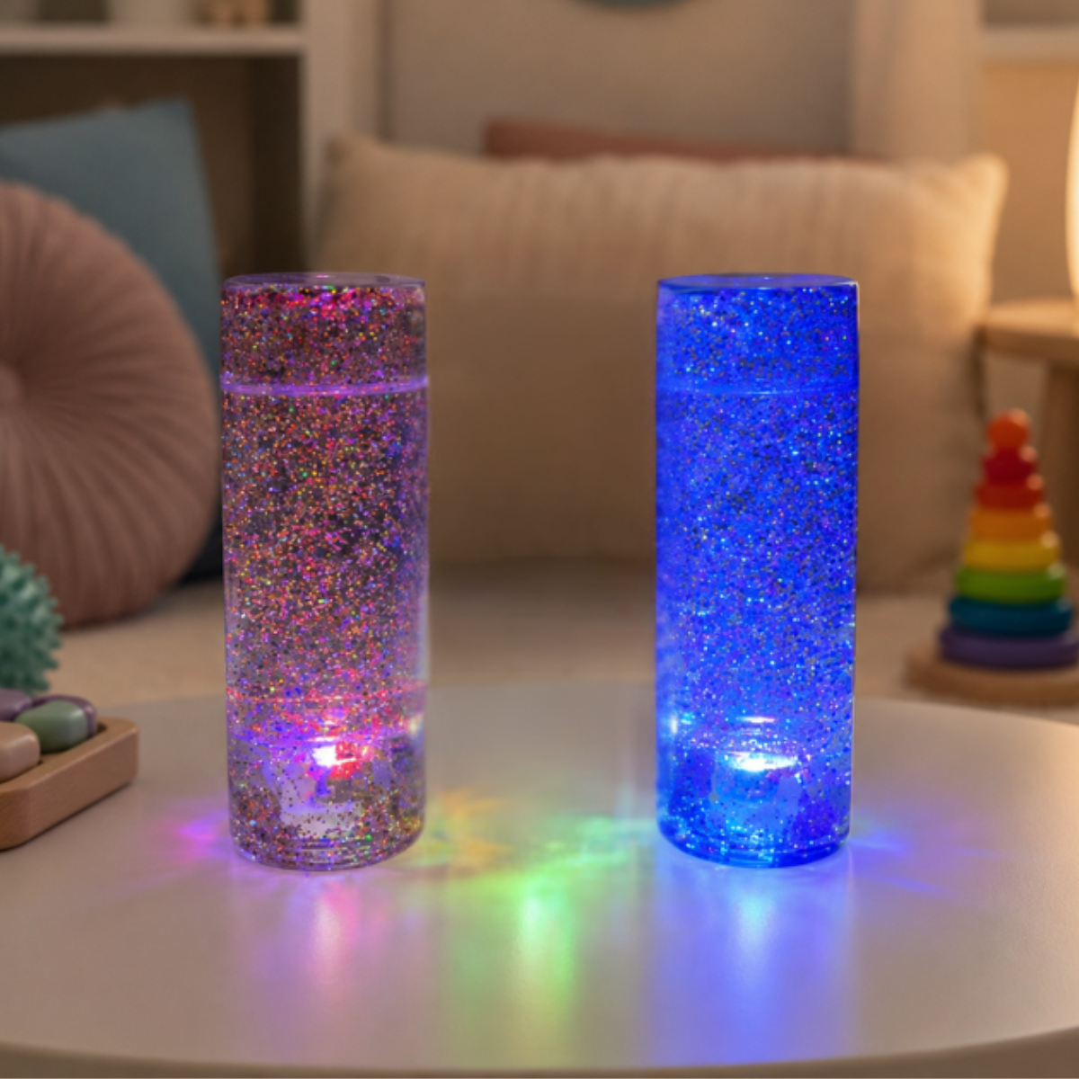 Playlearn Gold & Silver Glitter Shake and Shine Set