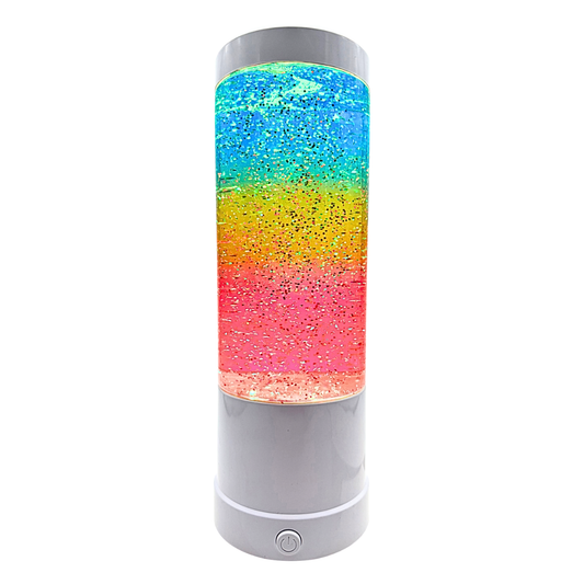 Playlearn Light-Up Rainbow Glitter Lamp