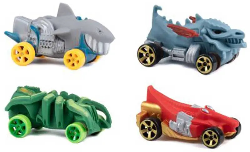 Hot Wheels Stretchy Vehicles 4 pack