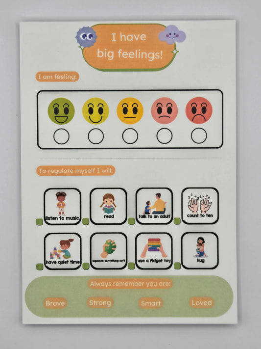 Imperfect Notepad - Communication Card Style