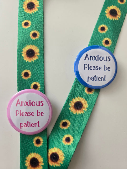 Support Badge - Anxiety
