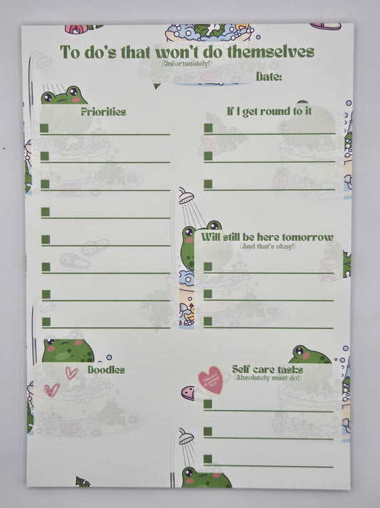 To Dos A5 Notepad