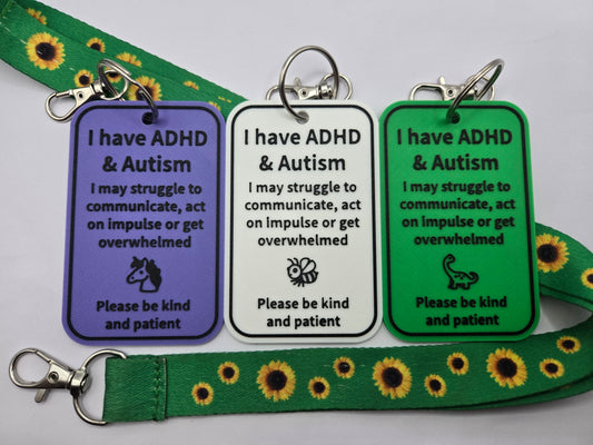 AuDHD ID Support Tag