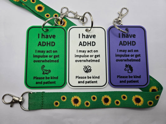 ADHD ID Support Tag