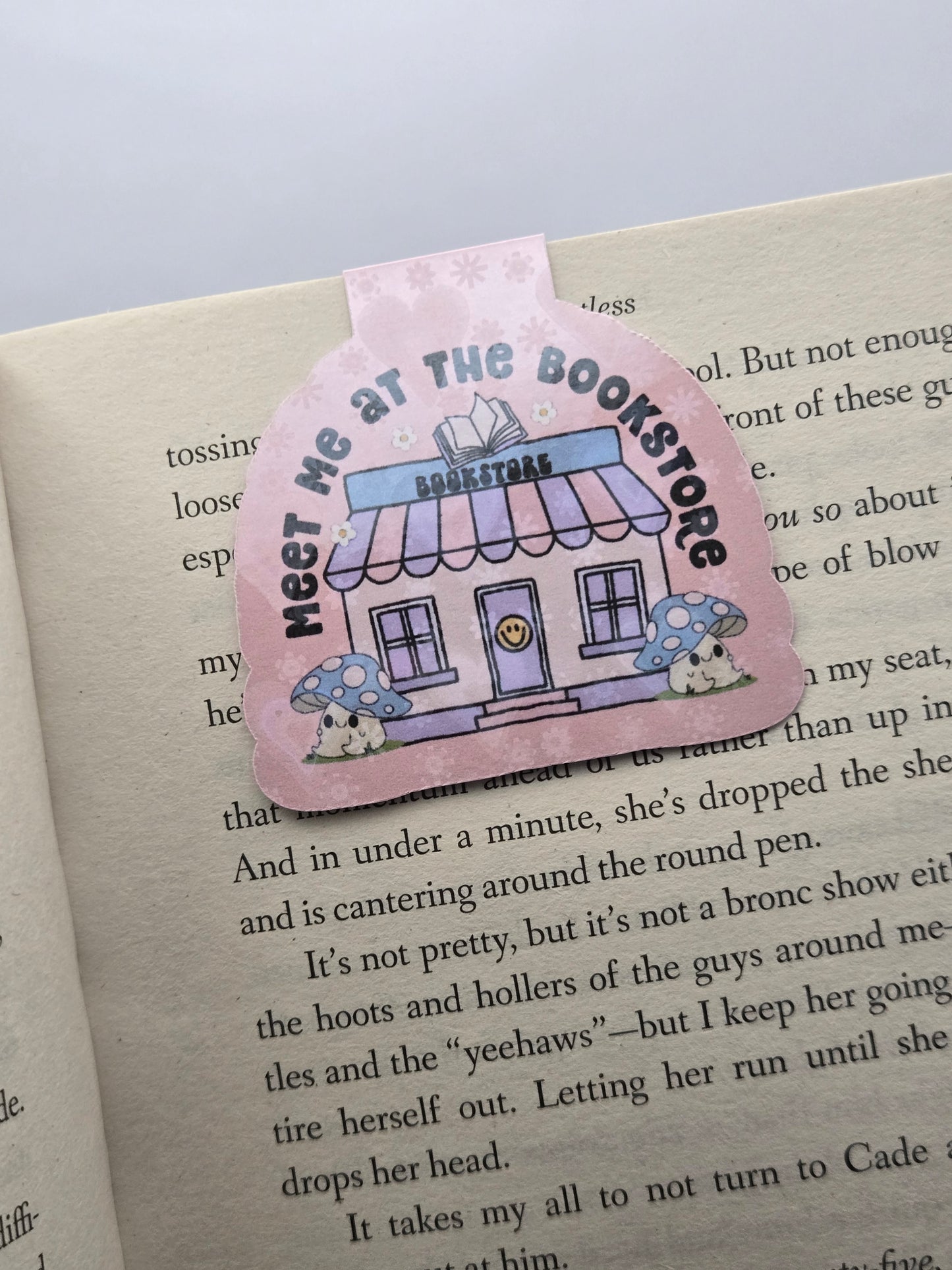 Magnetic Bookmark - Bookstore, Good Place and Readers Club