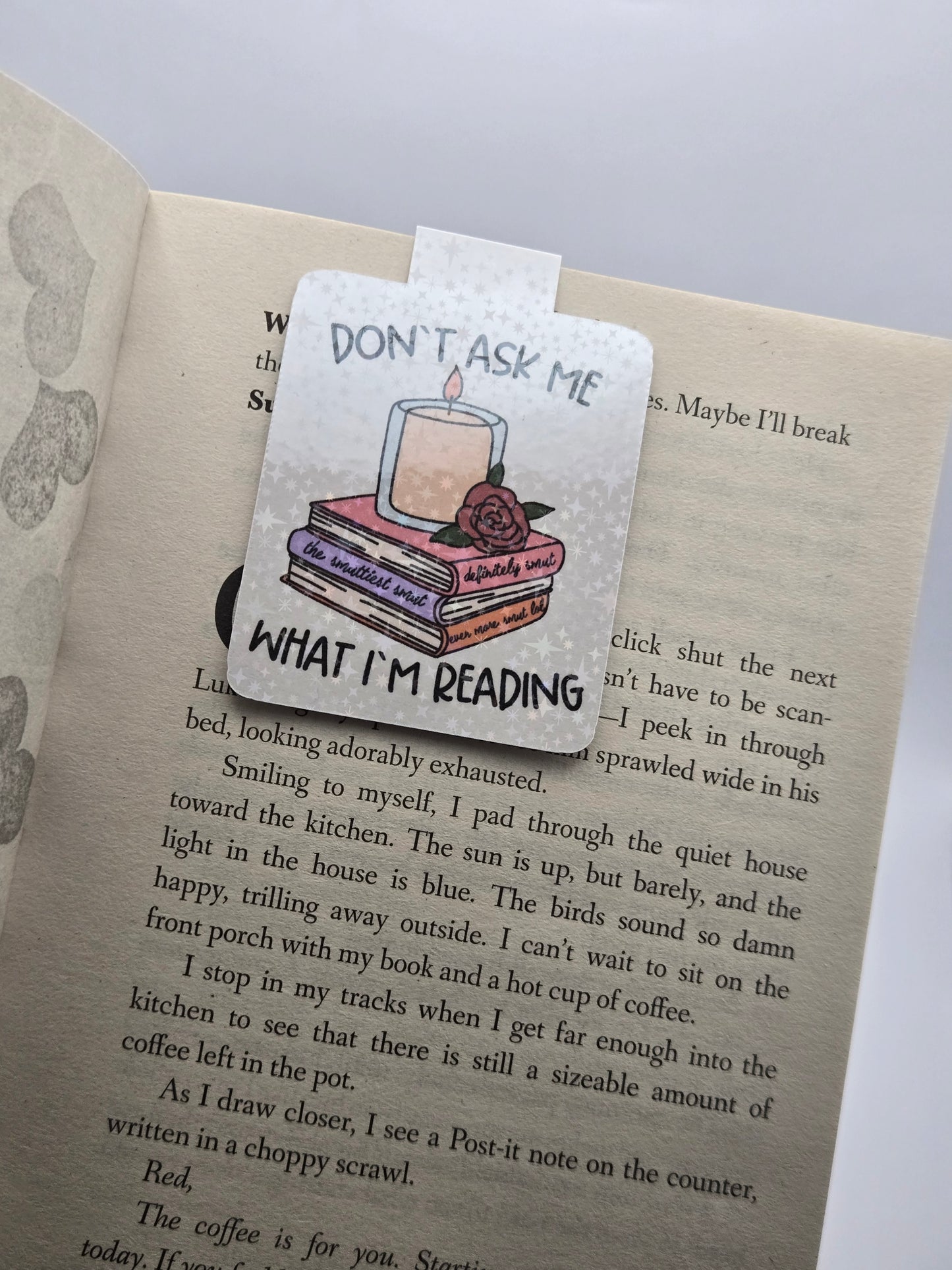 Magnetic Bookmark - One More Chapter and Don't Ask