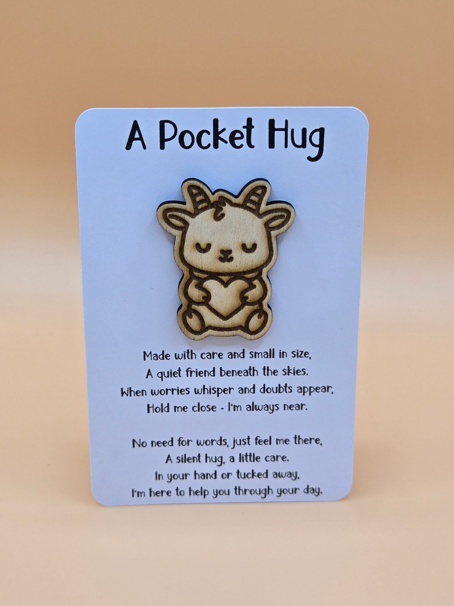 Pocket Hug - Goat or Bunny