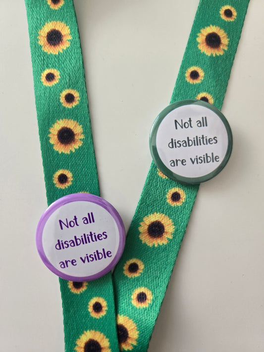 Support Badge - Hidden disability