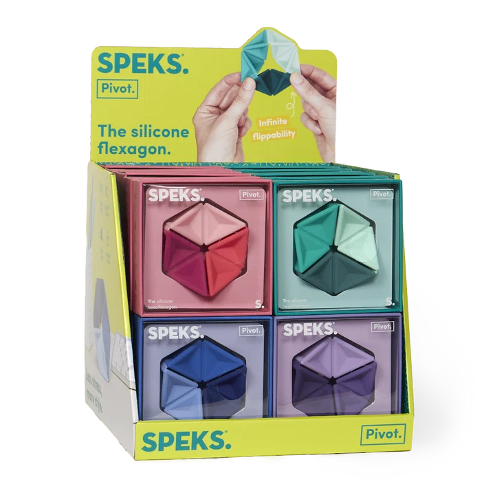 Speks Pivot - The Silicone Flexagon